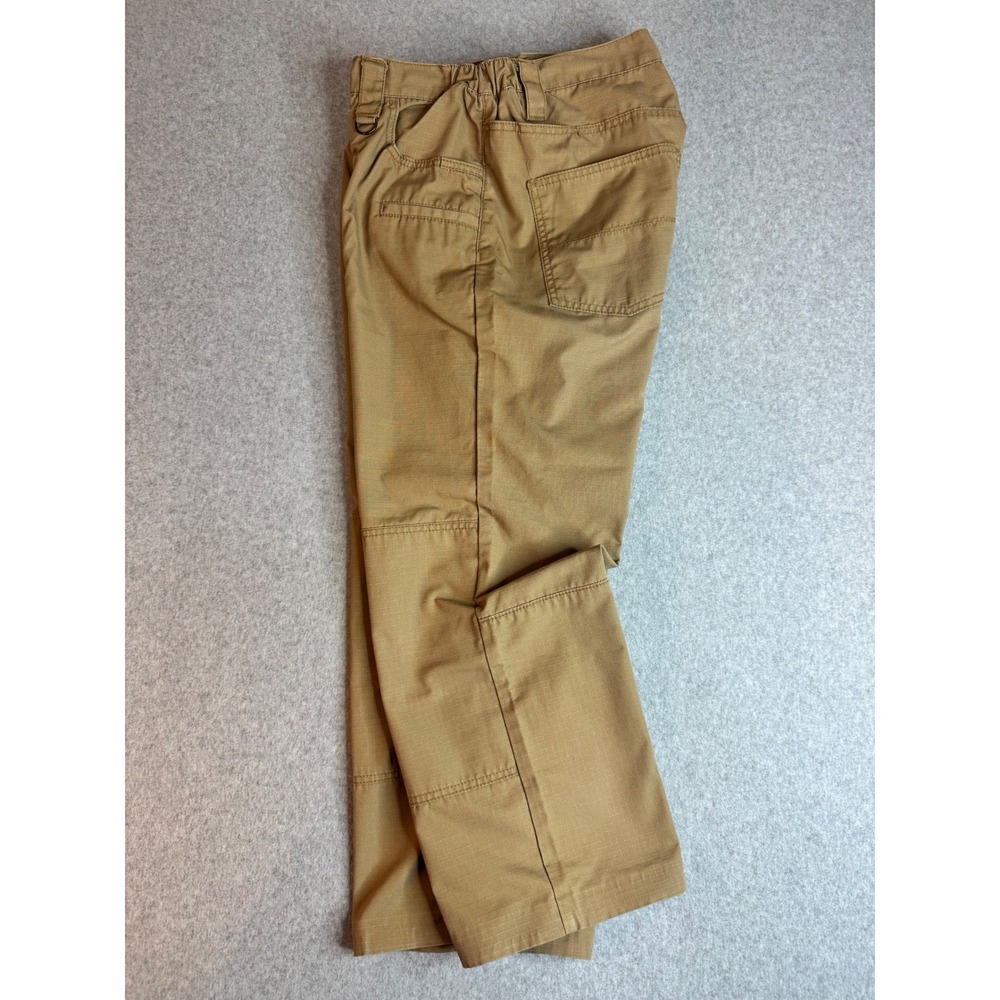 SOG Mens Tactical Ripstop Pants Khaki Tan Utility Work Trousers 34x30 Style 5562 - Picture 6 of 7